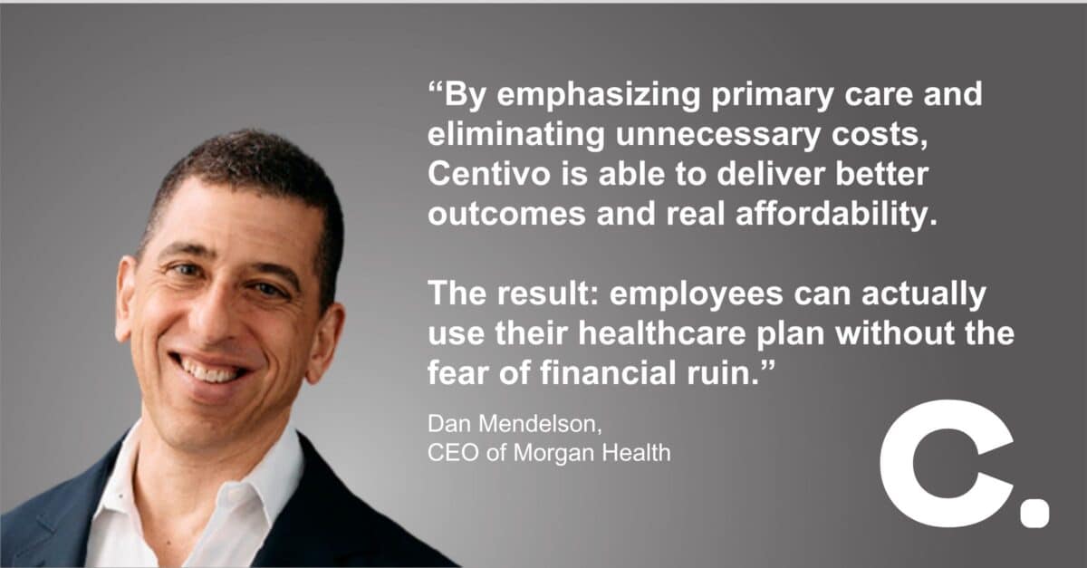 Dan Mendelson, CEO of Morgan Health